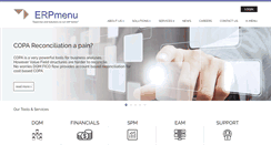 Desktop Screenshot of erpmenu.com